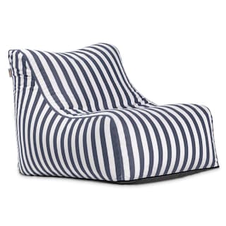 Jaxx Ponce Outdoor Bean Bag Chair - Weather Resistant Patio and Poolside Lounge Seating