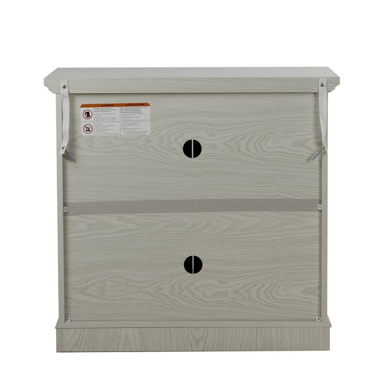 Sideboard Cabinet with Acrylic Mirrored Doors, Wooden Kitchen Pantry Storage Cabinet, Accent Cabinet with Adjustable Shelf