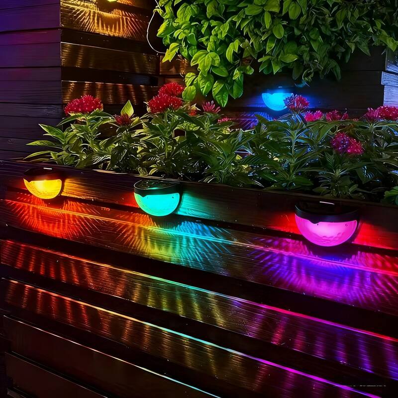 6 Pack Solar Powered Outdoor Lights