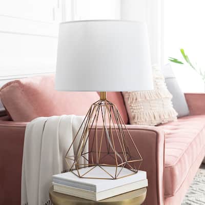 Dalla Brass Modern Table Lamp - 24" H