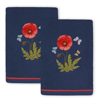 Authentic Hotel and Spa Turkish Cotton Polly 2 PC Hand Towel Set