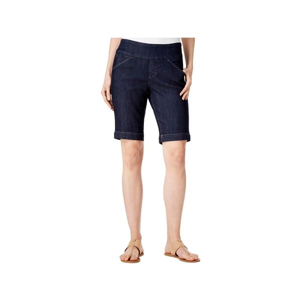 Download Shop Jag Jeans Womens Ainsley Denim Shorts Flat Front Pull ...