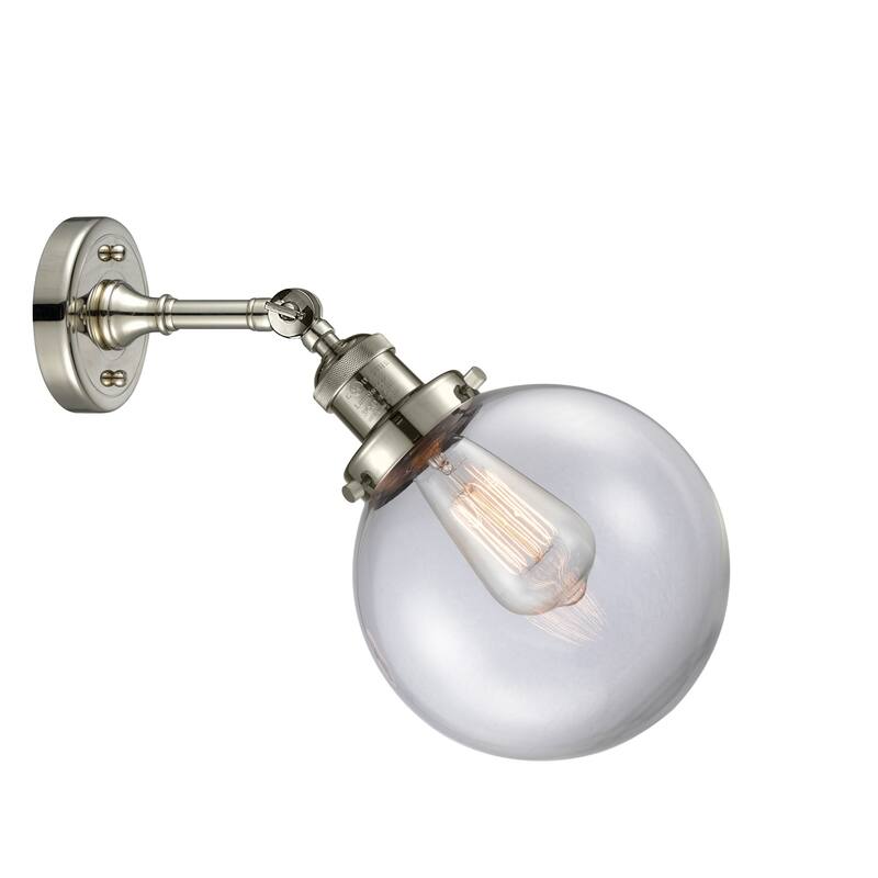 Innovations Lighting Beacon Single Light 14" Tall Bathroom Sconce with