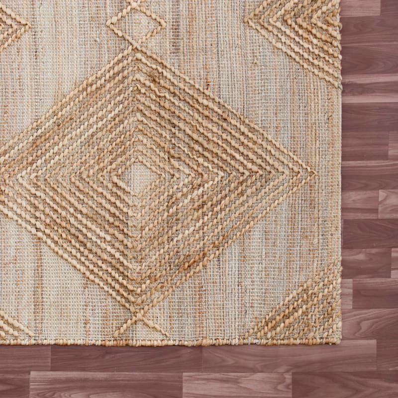 Sevita Natural Diamond Modern Area Rug