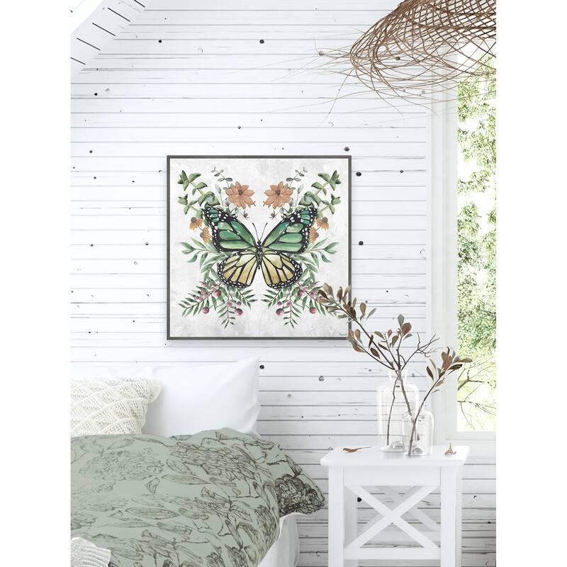 Wild Spirit Floater Framed Print on Canvas