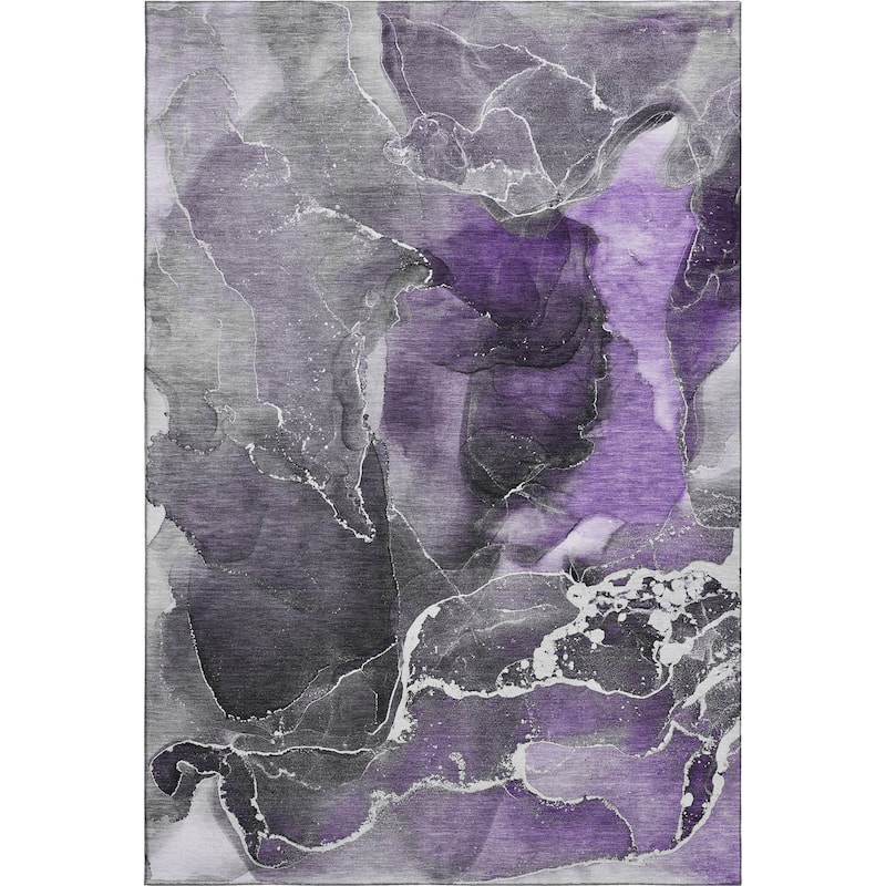Premium Washable Super Soft Abstract Contemporary Mayfield Rug