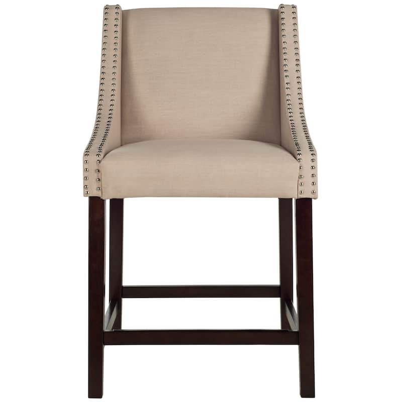 SAFAVIEH Jurij Counter Stool - 22.5" x 23" x 39.5" - 23Wx23Dx40H