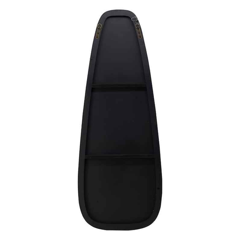 Teardrop Shaped Wall Mirror - 51" - Gold