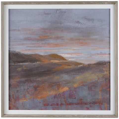 Uttermost Dawn On The Hills Framed Print - 48.5"x48.5"x2"