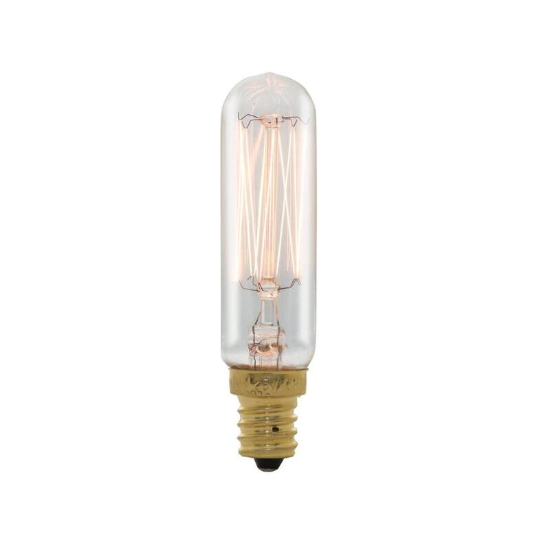 Bulbrite Multi Pack of Dimmable Clear Appliance, Amusement Candelabra (E12) Incandescent Bulb