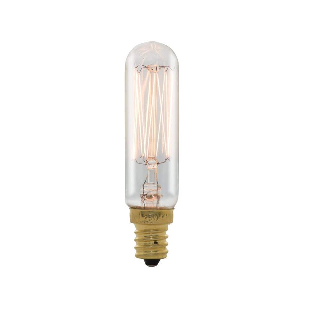 Bulbrite Multi Pack of Dimmable Clear Appliance, Amusement Candelabra (E12) Incandescent Bulb