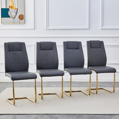Set of 6 Dining Chair Dining Table Chair Office Chair with Metal Legs
