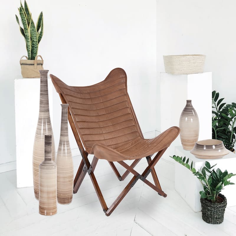 Carbon Loft Taymor Leather Director's Chair
