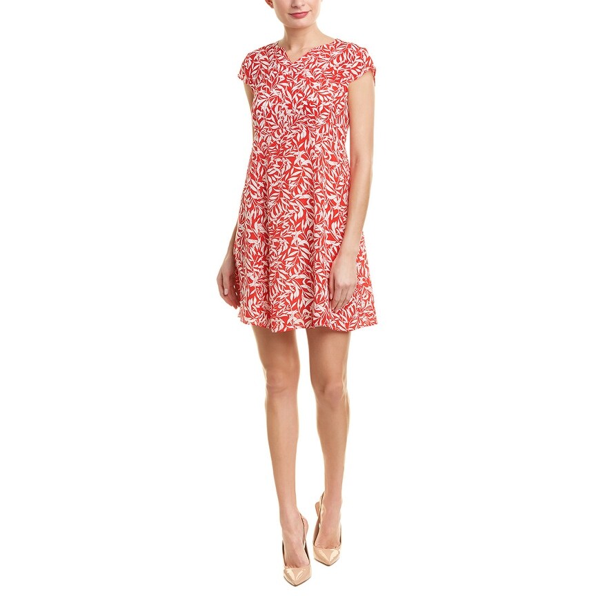 silk a line dress