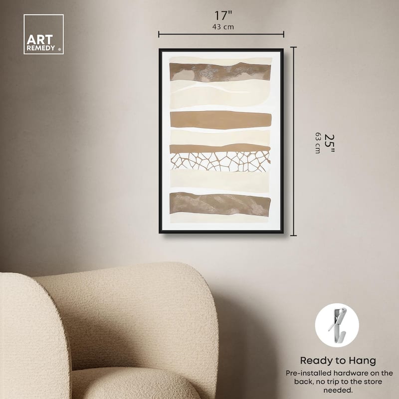 Relief Rifts II Canvas by Art Remedy
