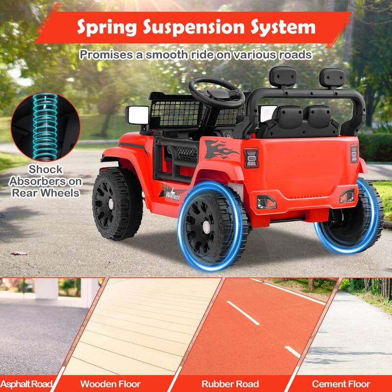 Costway 12V Kids Ride on Truck Car Battery Powered Electric Vehicle - See Details