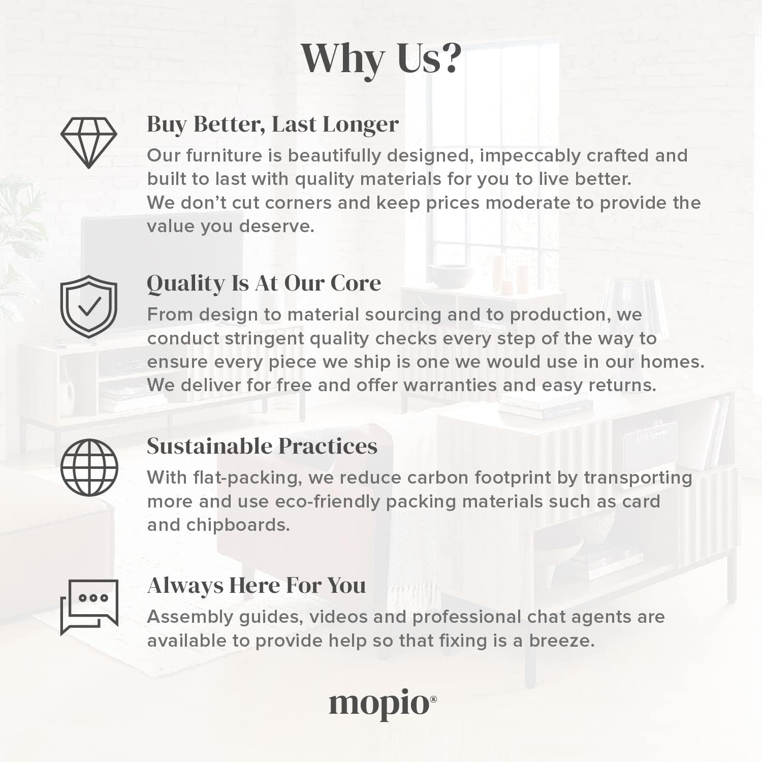 Mopio Brooklyn Storage Cabinet, Modern Farmhouse Entryway Accent Cabinet, Buffet Sideboard, Credenza