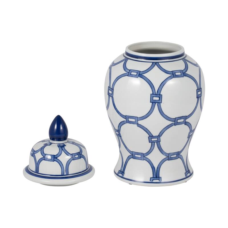Sagebrook Home Temple Ceramic Jar