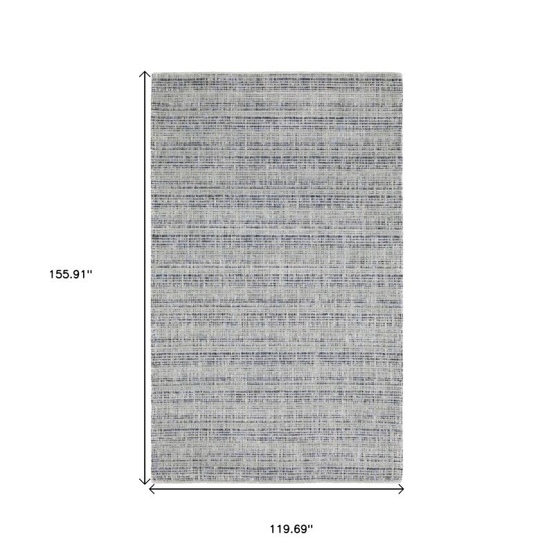 HomeRoots Striped Industrial Rectangle Area Rug