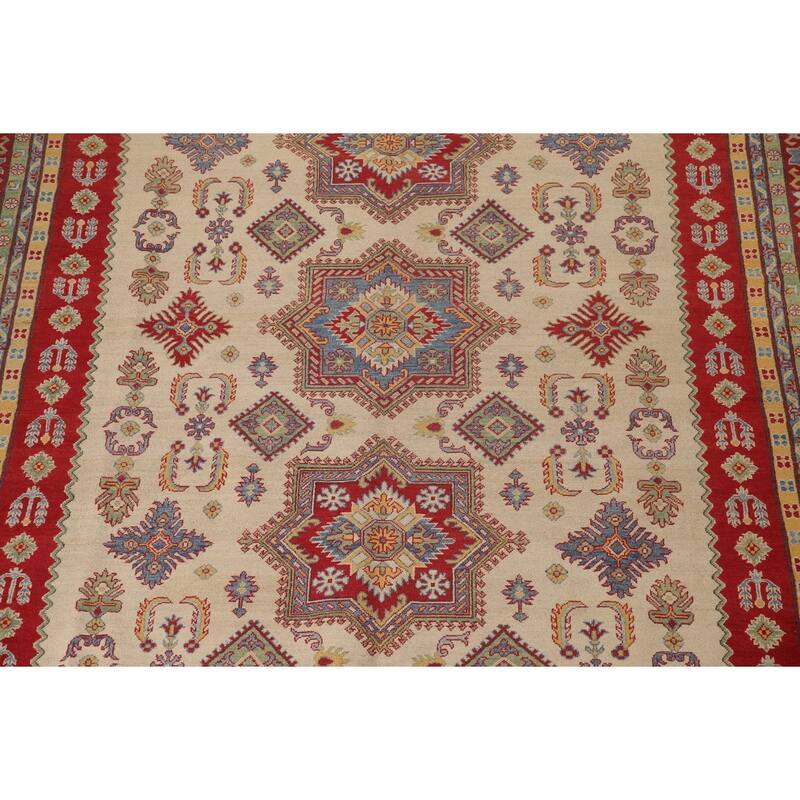 Kazak Oriental Large Area Rug Handmade Wool Carpet - 9'10" x 16'3"