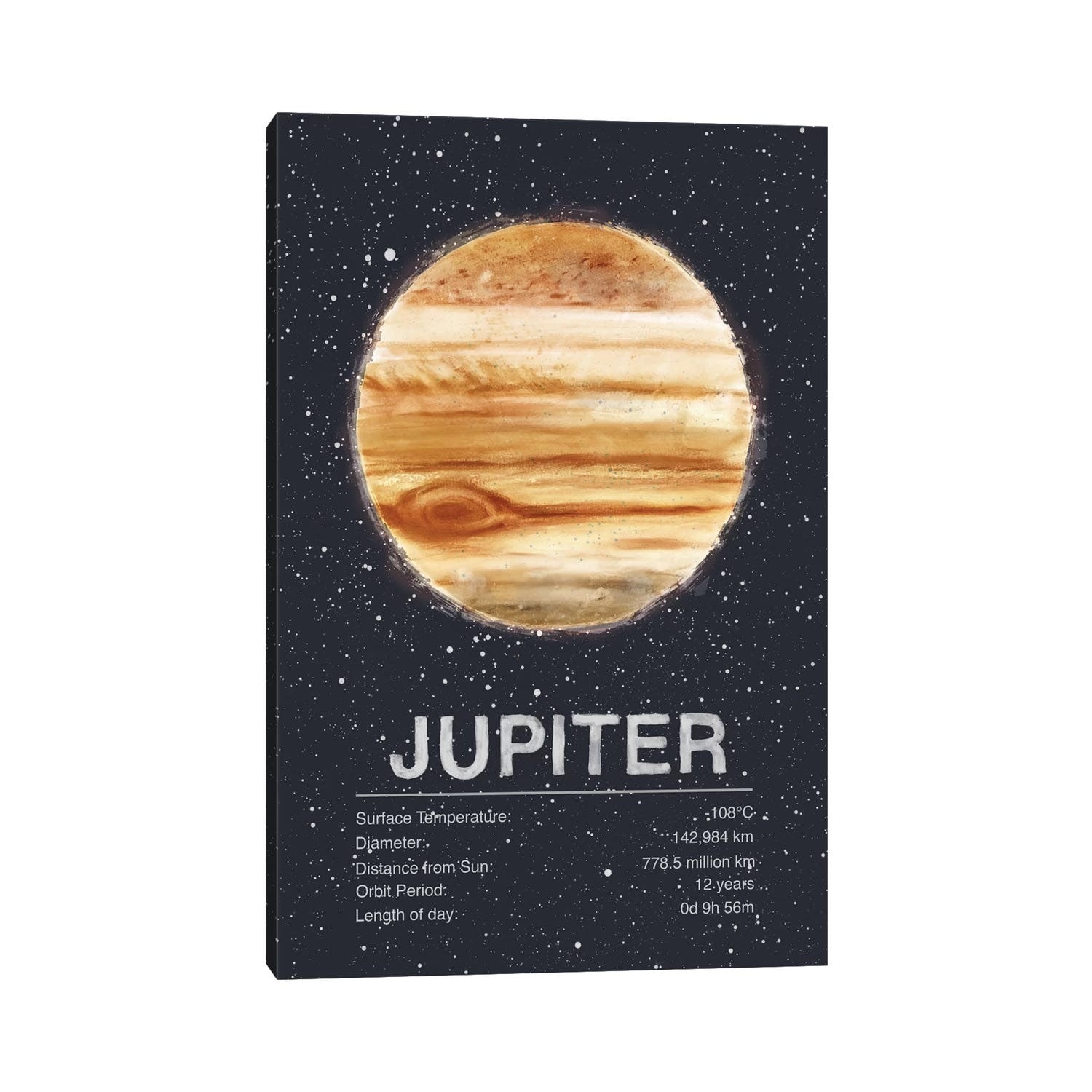 iCanvas "Jupiter" by Tracie Andrews Canvas Print