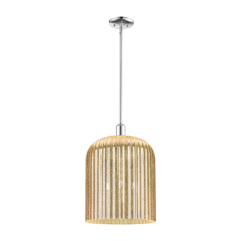 Innovations Lighting Downtown Urban - Bridal Veil - 3 Light 12" Stem Hung Mini Pendant