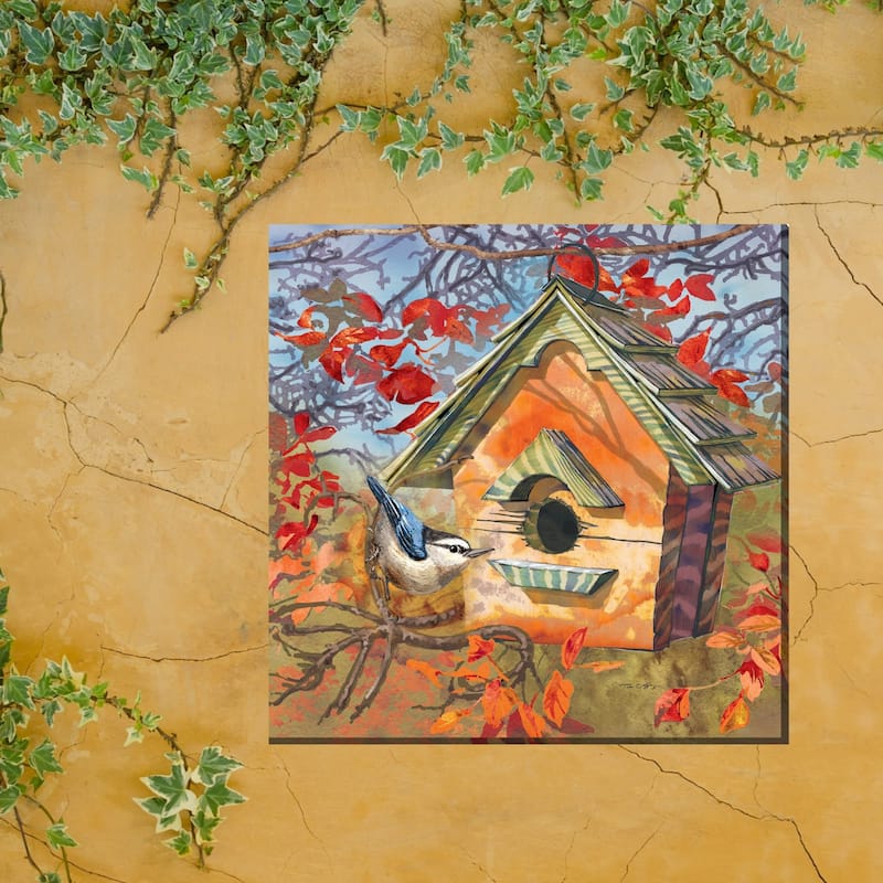 Autumn Bird Outdoor Art