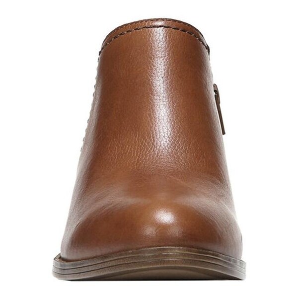Zarie Bootie Saddle Tan Tumbled Leather 