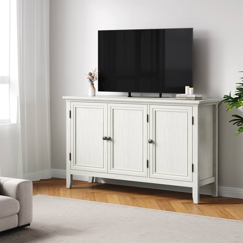 3-Door Buffet Cabinet with Adjustable Shelves