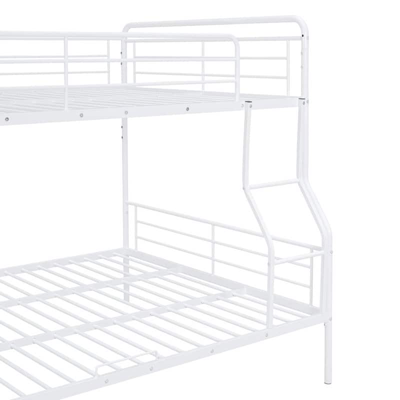 Full XL Over Queen Metal Bunk Bed