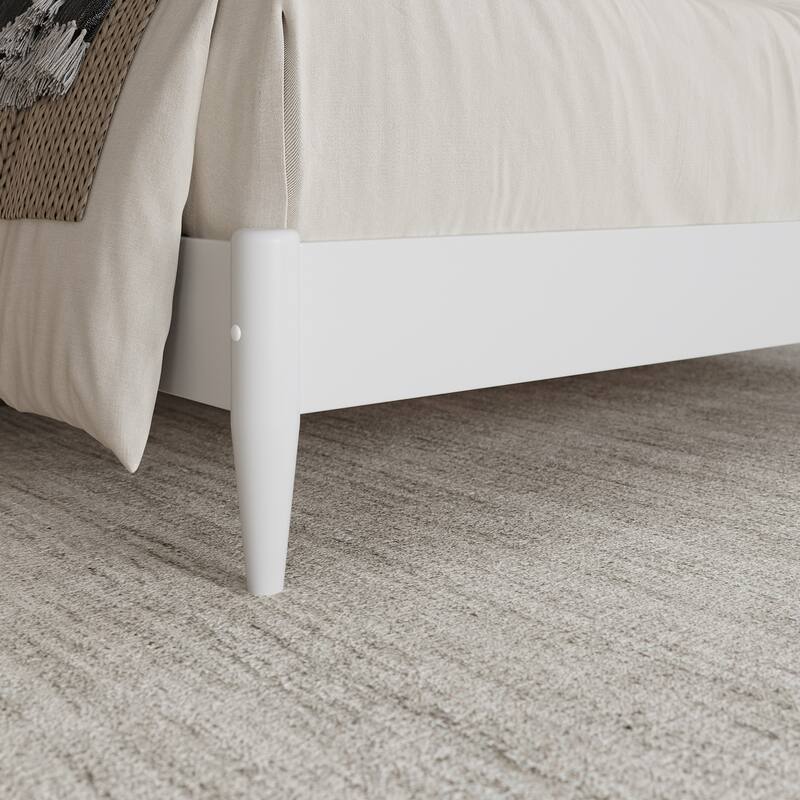 Pasadena Solid Wood Low Profile Platform Bed