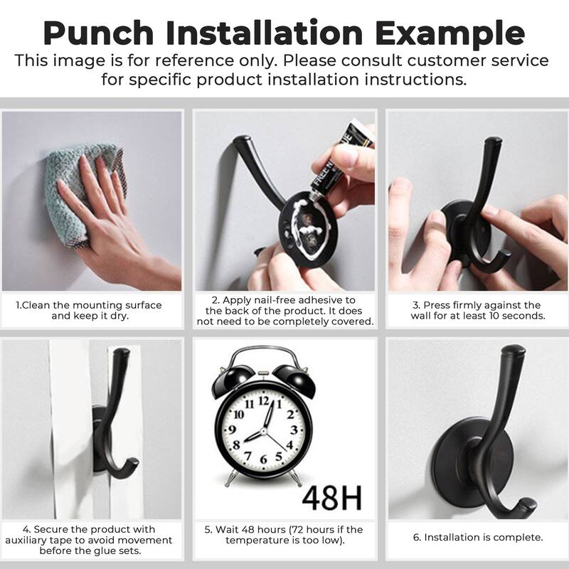 Rectangular Wall Mount Towel Ring Mid-Century Style  - 6.69'' H X 7.48'' W X 2.95'' D