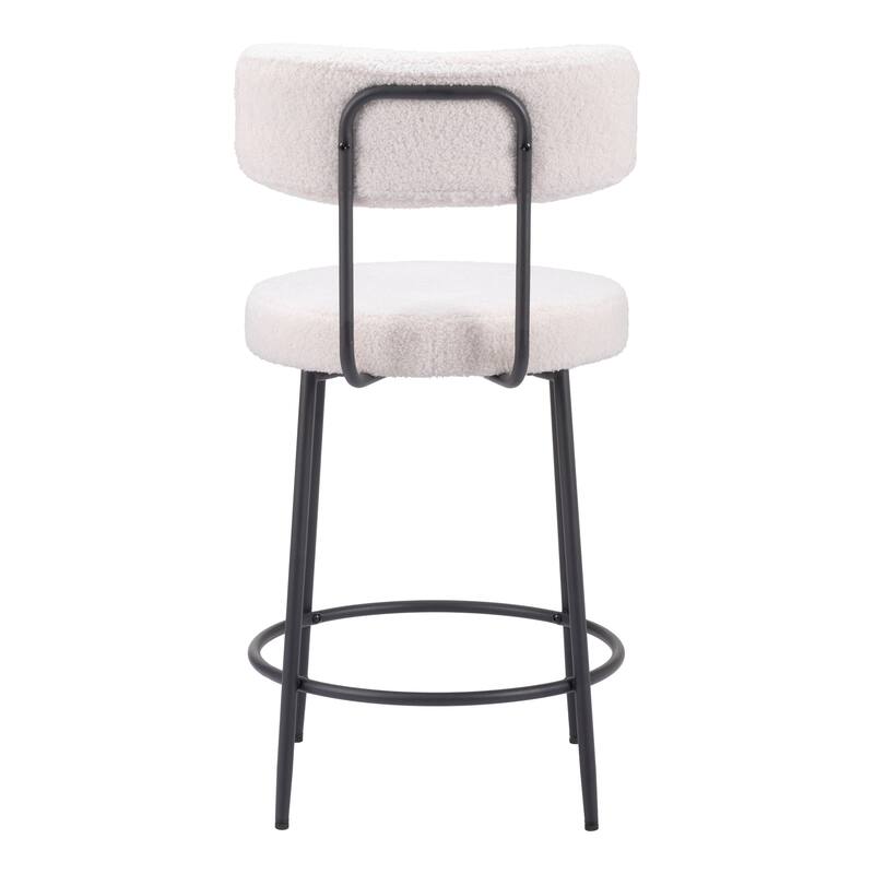 Blanca Counter Stool Ivory