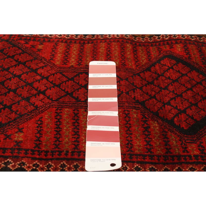Teimani Red Rug 3'0" x 4'9" - 3'0 x 4'9