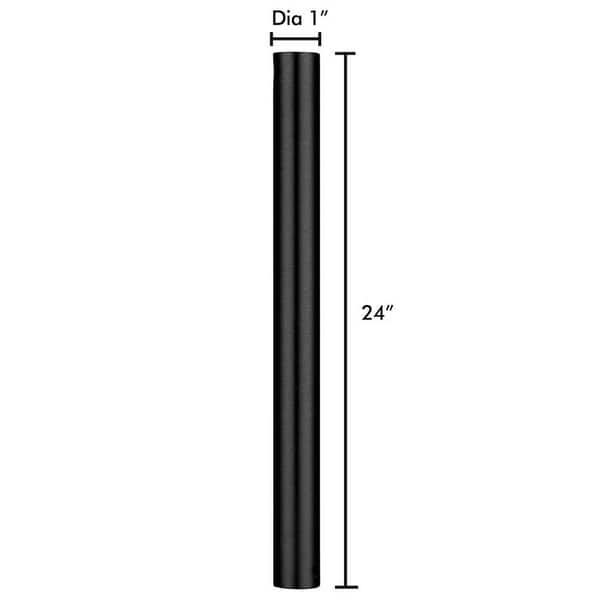 dimension image slide 3 of 5, Ceiling Fan Downrods 1" D