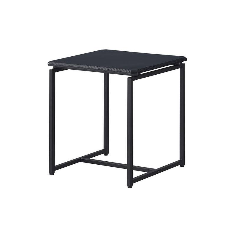 GT 3 Piece Carbon Fiber Wrap Coffee Table and End Table Set