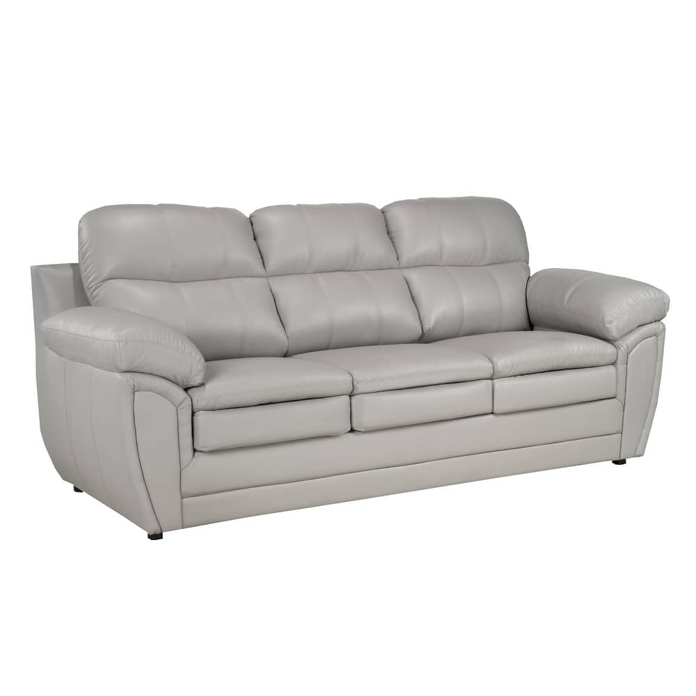 Simon Leather Gel Upholstered Sofa