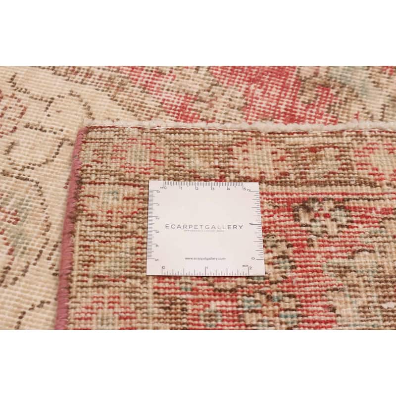 ECARPETGALLERY Hand-knotted Antalya Vintage Red Wool Rug - 8'8 x 12'6