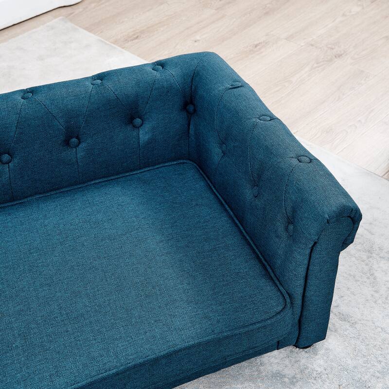 Rectangle Pet Bed for Small and Medium Dogs, Durable Dog Sofa Bed, Comfortable Dog Couch, Modern and Stylish Dog Sofa