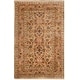 preview thumbnail 7 of 11, SAFAVIEH Couture Hand-knotted Farahan Sarouk Stephenie Traditional Oriental Wool Rug with Fringe 3'  x  5' - Gold - Rectangle