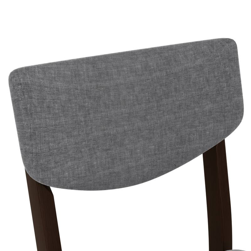 19.02" Farmhouse Upholstered Dining Chair, Set of 4