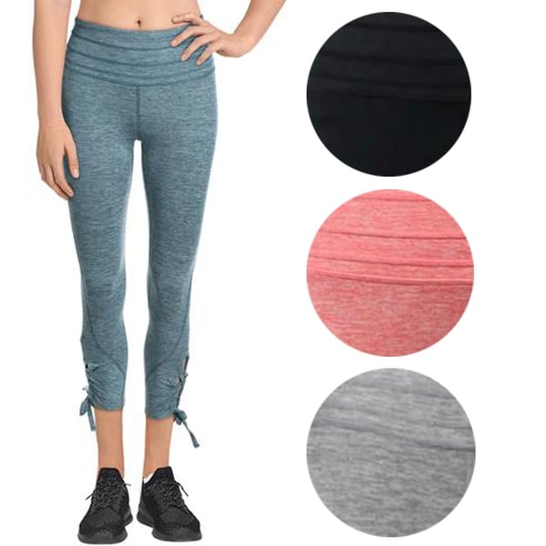 FP Movement Swerve Women's Lace-Up Ankle Length Cropped Activewear Leggings. Opens flyout.