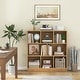 preview thumbnail 5 of 18, Costway 8-Cube Bookcase 41" Wooden Toy Storage Organizer for Kids - See Details