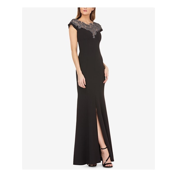 black maxi evening skirt