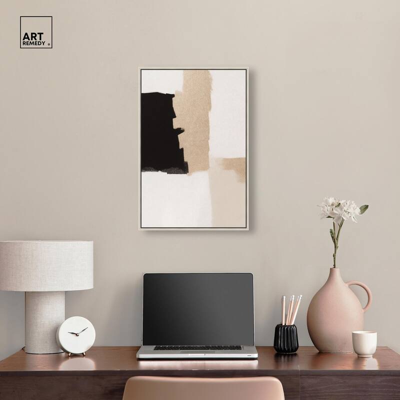 Earth and Ink IV Canvas by Art Remedy
