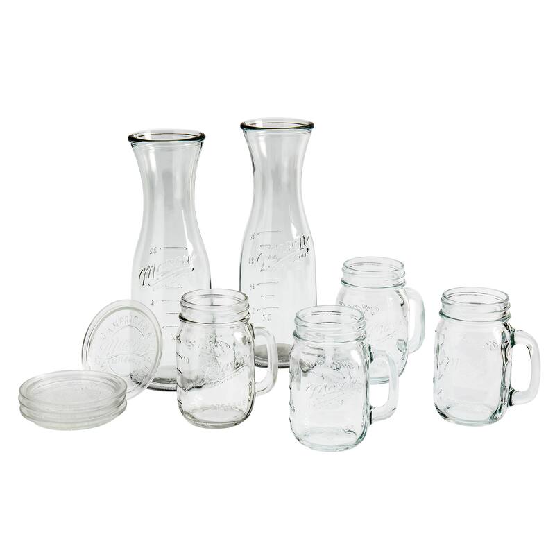 Mason Craft & More 10-piece Glass Drinkware Set