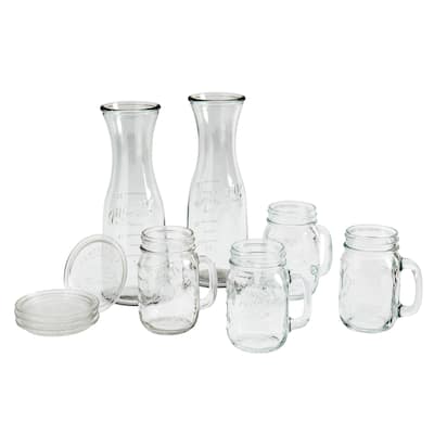 Mason Craft & More 10-piece Glass Drinkware Set