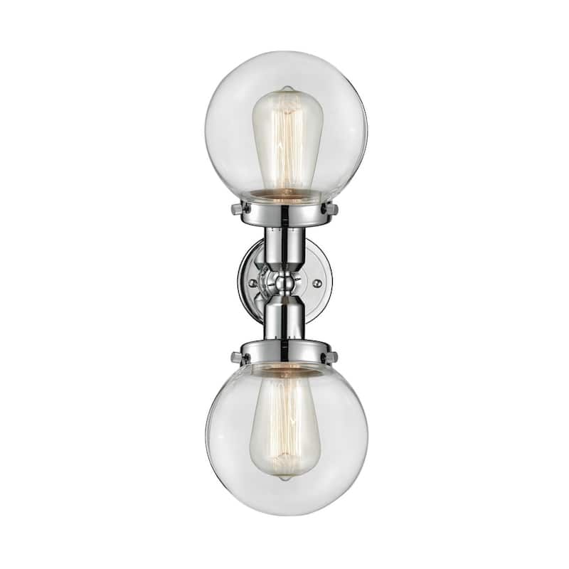 Innovations Lighting Globe 2 Light 14" Wide Bathroom Vanity Light