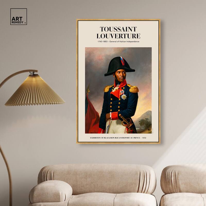 Toussant Louverture Canvas by Art Remedy