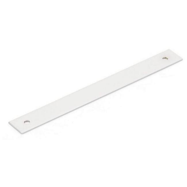 Schaub and Company Pub House Rectangular 6" Center to Center Solid - Polished Chrome